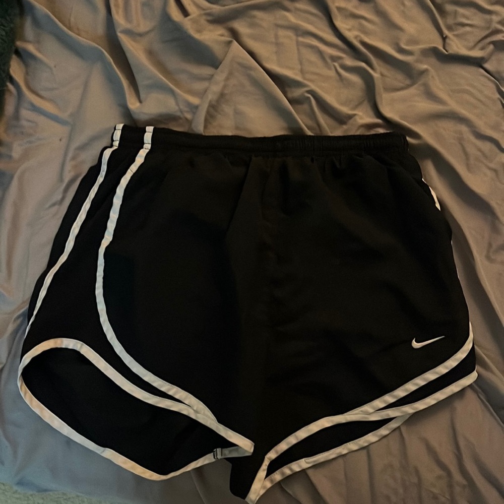 Black Nike volleyball shorts